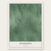 Spaulding, Oklahoma map print, the full design