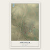 Springer, New Mexico map print, the full design