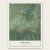 Carlisle, Kentucky map print, the full design