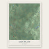 Gun Plain, Michigan map print, the full design