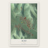 Scio, Ohio map print, the full design