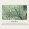 Southmont, Pennsylvania map print, the full design