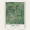 Birch Run, Saginaw County, Michigan map print, the full design