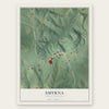 Smyrna, South Carolina map print, the full design
