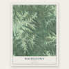 Whitestown, Wisconsin map print, the full design