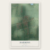 Harmony, Indiana map print, the full design