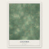 Gilford, Michigan map print, the full design
