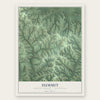 Summit, Juneau County, Wisconsin map print, the full design