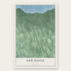 New Haven, New York map print, the full design