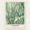 Cavendish, Vermont map print, the full design
