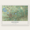 Berthoud, Colorado map print, the full design
