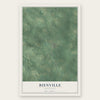 Bienville, Louisiana map print, the full design