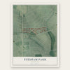 Evesham Park, Maryland map print, the full design