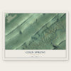 Cold Spring, Pennsylvania map print, the full design