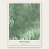 Winfield, New York map print, the full design