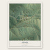 Ethel, Missouri map print, the full design