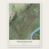 Swoyersville, Pennsylvania map print, the full design