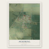 Pickering, Missouri map print, the full design