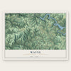Wayne, Armstrong County, Pennsylvania map print, the full design