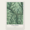 Van Etten, New York map print, the full design