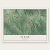 De Kalb, Mississippi map print, the full design