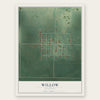 Willow, Oklahoma map print, the full design