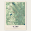 Mendon, Massachusetts map print, the full design