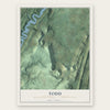 Todd, Huntingdon County, Pennsylvania map print, the full design