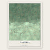 Cambria, New York map print, the full design