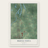 Buena Vista, Michigan map print, the full design