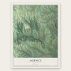 Agency, Missouri map print, the full design