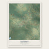 Summit, South Carolina map print, the full design