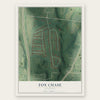Fox Chase, Kentucky map print, the full design