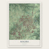 Rogers, Arkansas map print, the full design