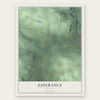 Esperance, New York map print, the full design