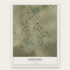 Emhouse, Texas map print, the full design