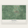Dundee, Monroe County, Michigan map print, the full design