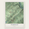 Plumstead, Pennsylvania map print, the full design