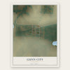 Gunn City, Missouri map print, the full design