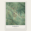 Parkway, Missouri map print, the full design