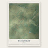 Fairchilds, Texas map print, the full design