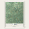 Arthur, Michigan map print, the full design