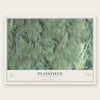 Plainfield, New Hampshire map print, the full design