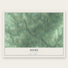 Hume, New York map print, the full design