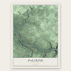 Palatine, New York map print, the full design