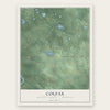 Colfax, Mecosta County, Michigan map print, the full design