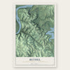 Bethel, Armstrong County, Pennsylvania map print, the full design