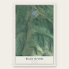 Blue River, Colorado map print, the full design