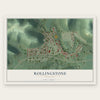 Rollingstone, Minnesota map print, the full design