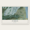 Starbase, Texas map print, the full design
